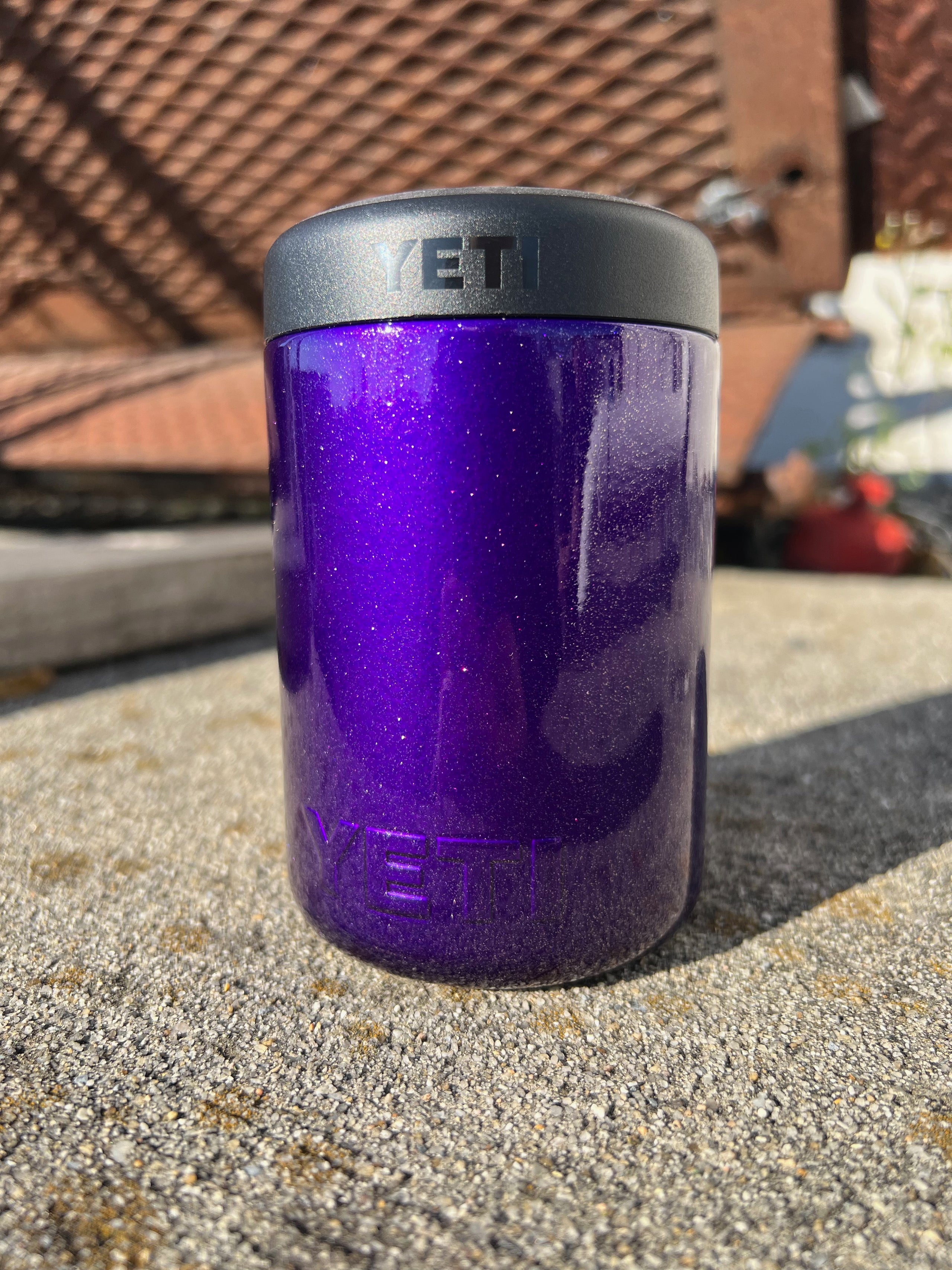 Purple Glitter Yeti
